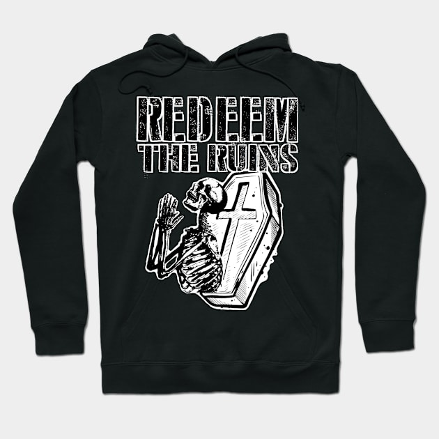 REDEEM THE RUINS COFFIN design B Hoodie by REDEEM the RUINS